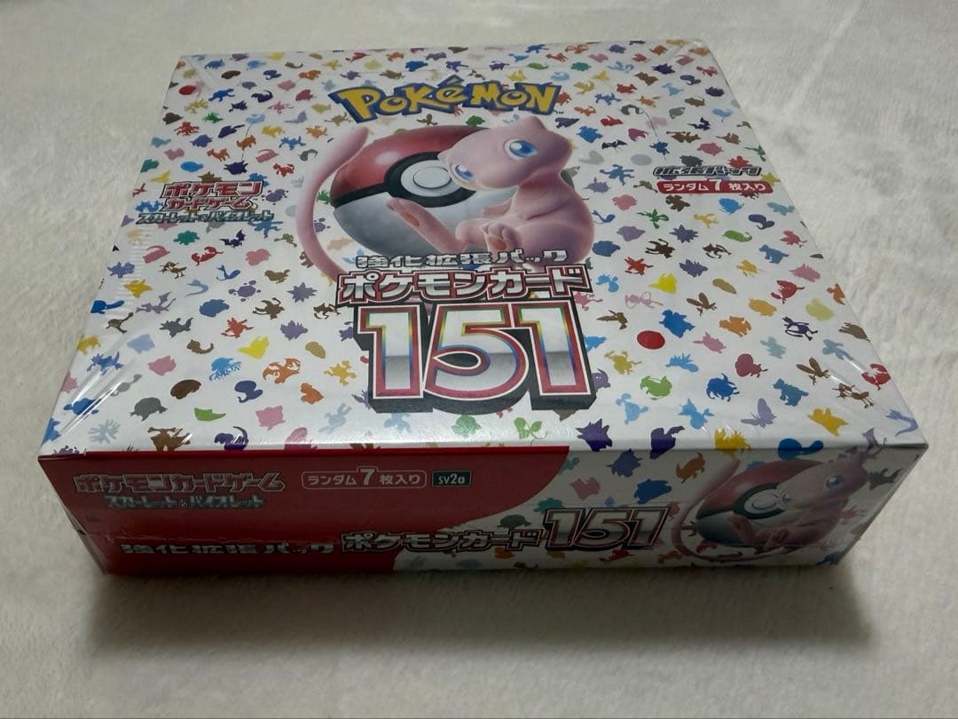 スカーレット＆バイオレット 強化拡張パック ポケモンカード151 BOX