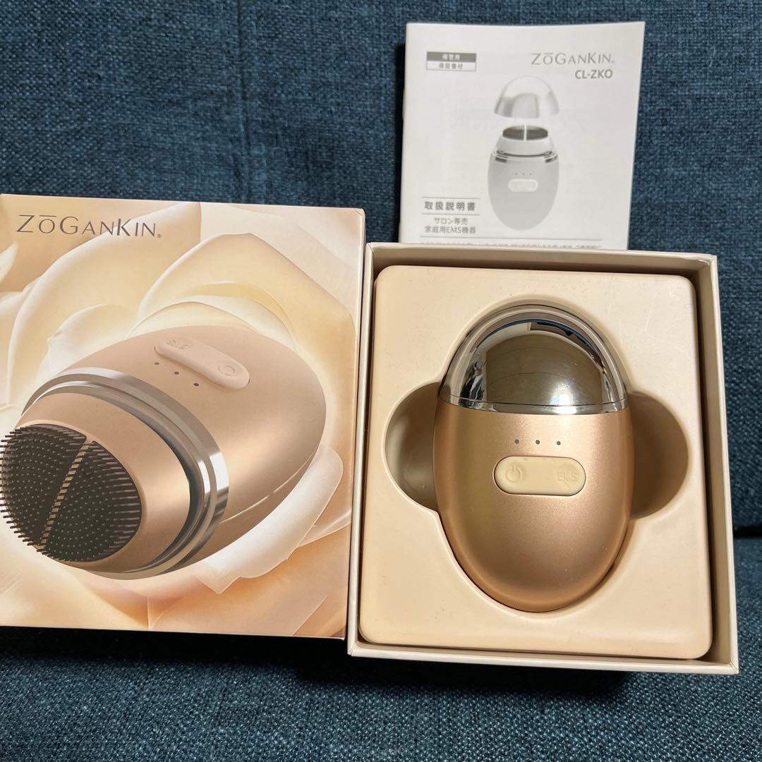 ZoGANKIN ゾーガンキンOVO オーヴォ EMS美顔器 ローズゴールド