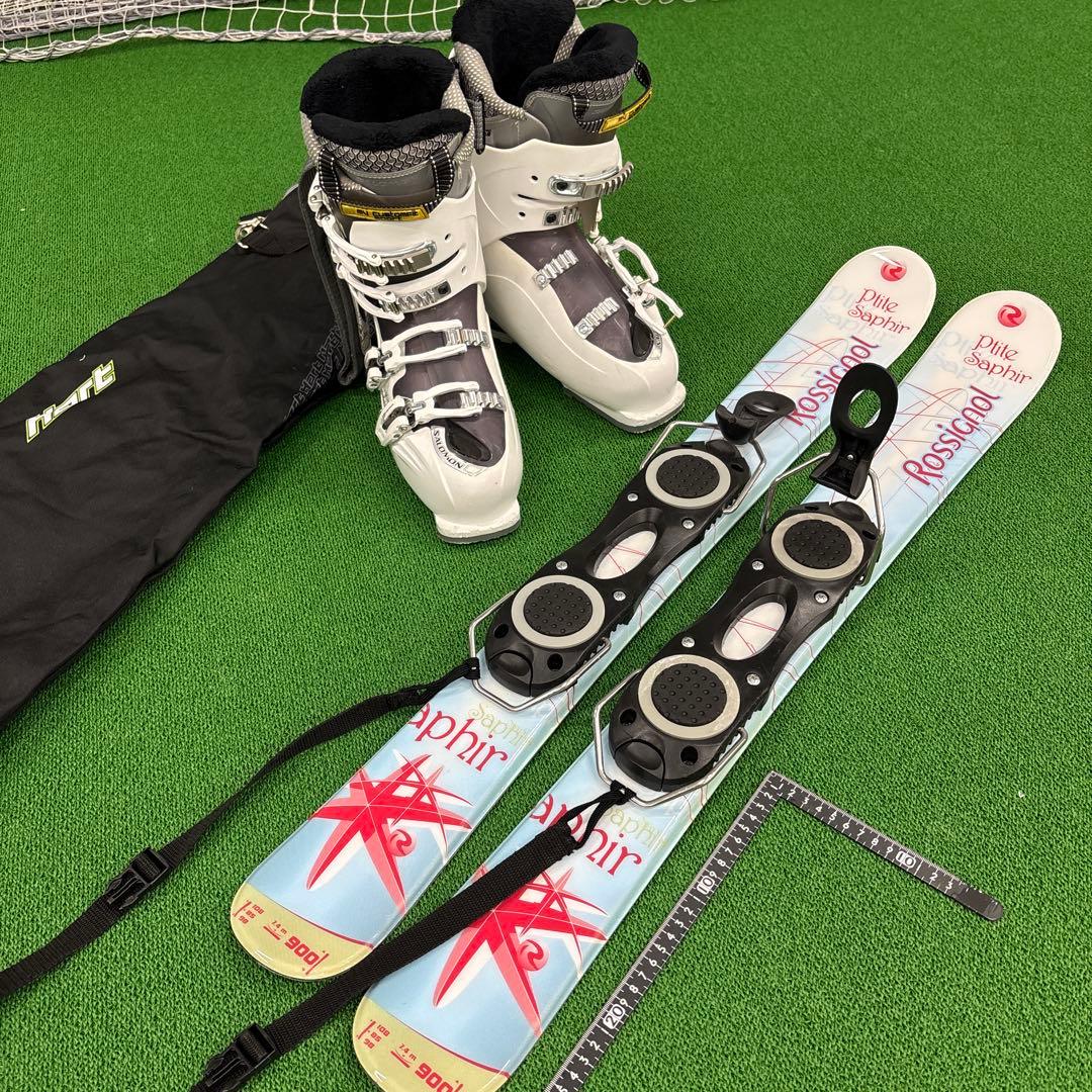 Rossignol Ptite Saphir スキーセット25センチ
