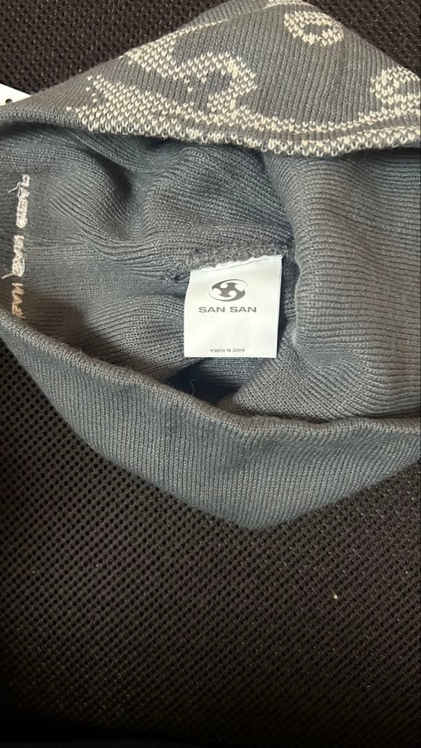 sansangear グレー ニット帽　サイズ2