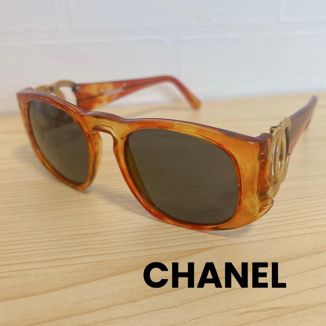 CHANEL シャネル サングラス 02466 べっ甲柄 ココマーク オシャレ