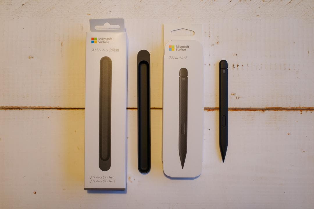 Surface スリムペン2と純正充電器