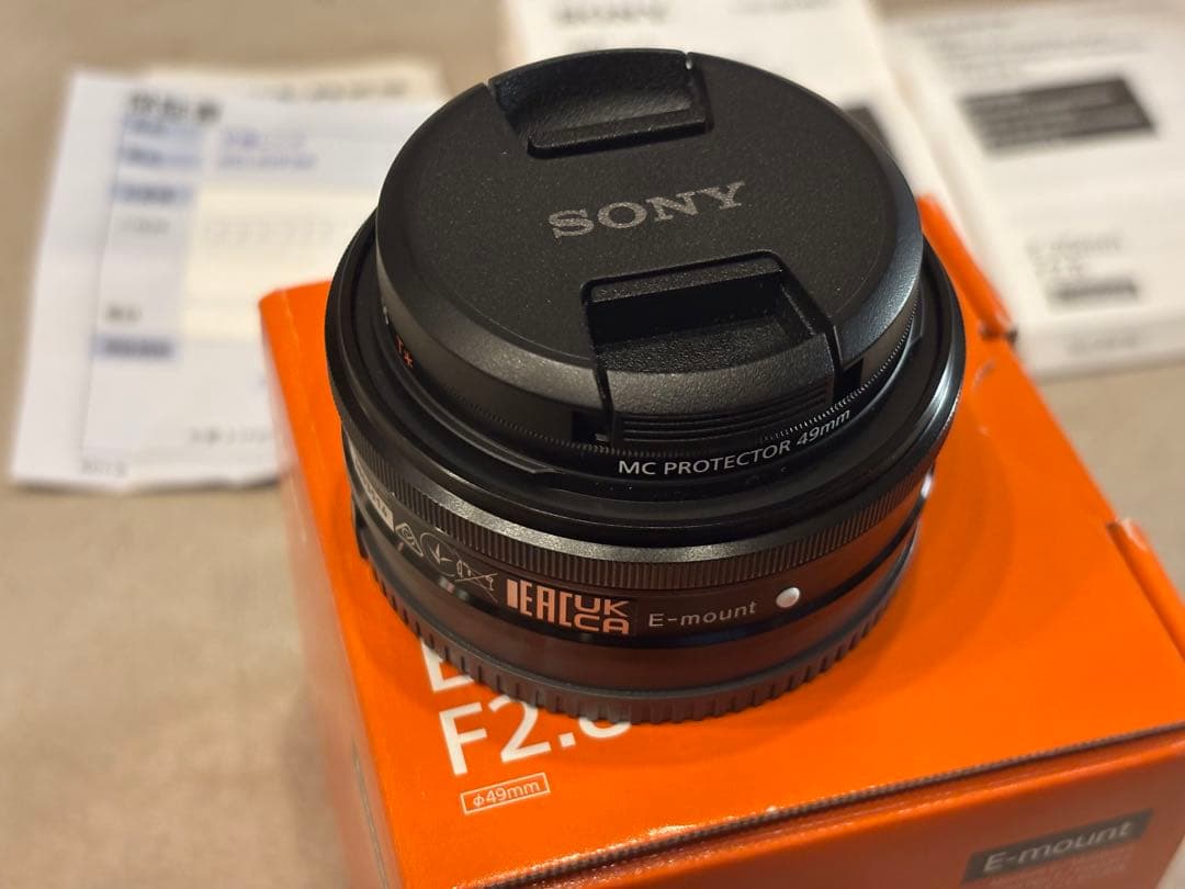 y*s様 [美品]SONY E 20mm F2.8(SEL20F28)