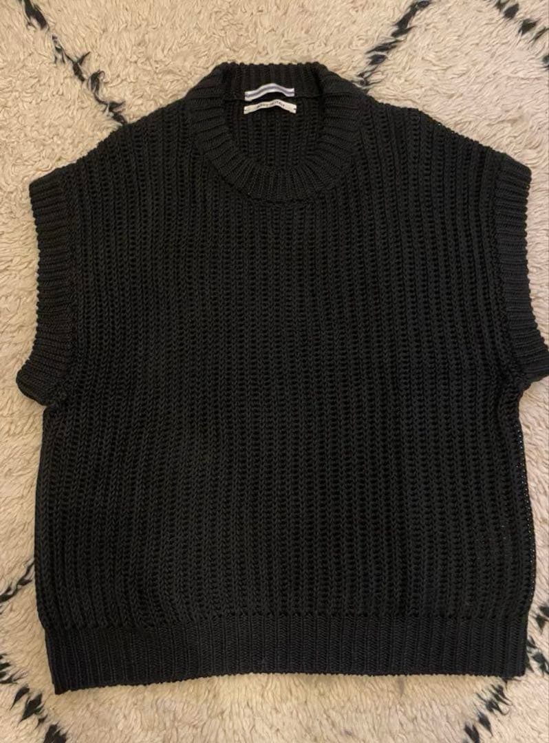 u*i様 cristaseya クリスタセヤ 3yarns Gilet ニットベ