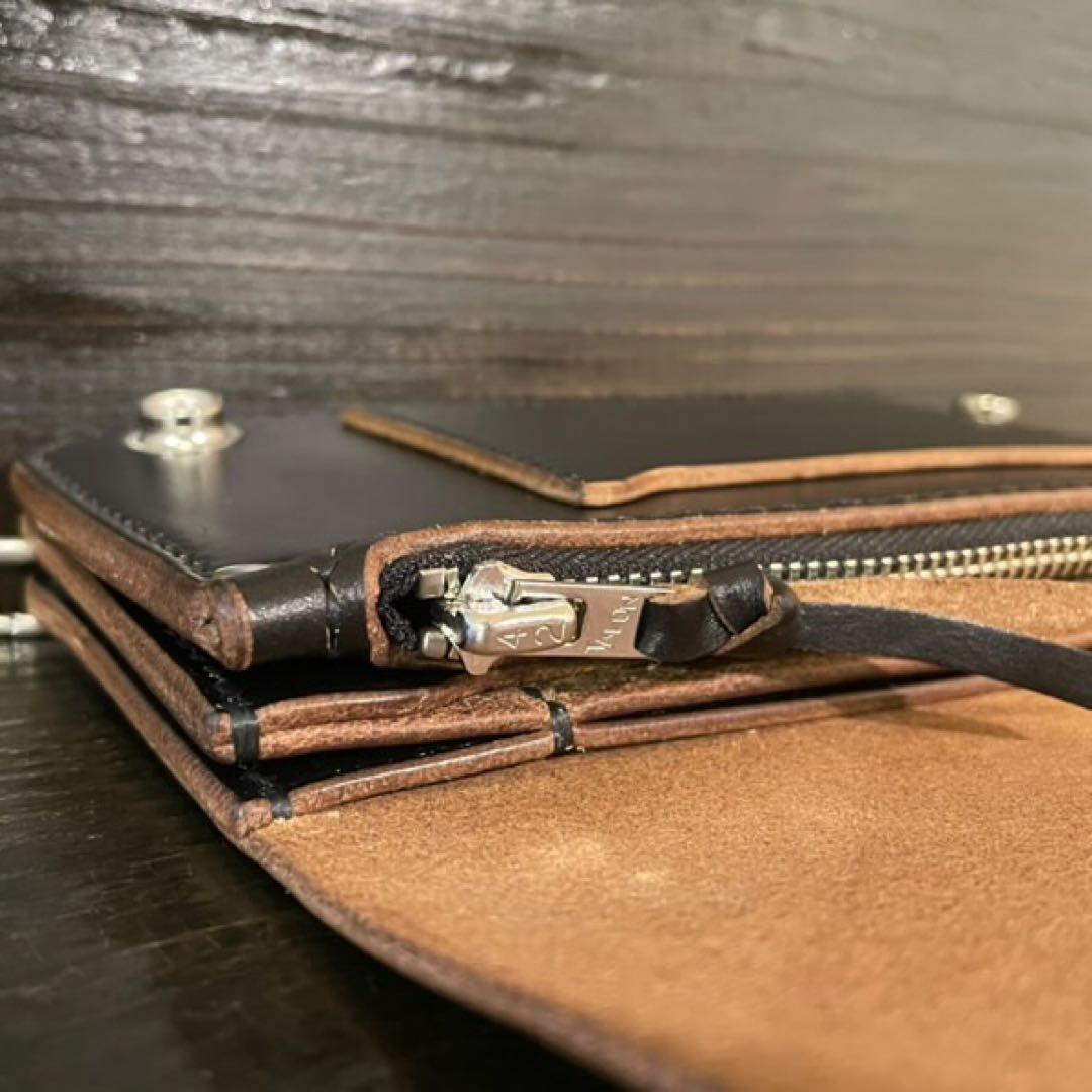 クロムエクセル　トラッカーウォレット3層