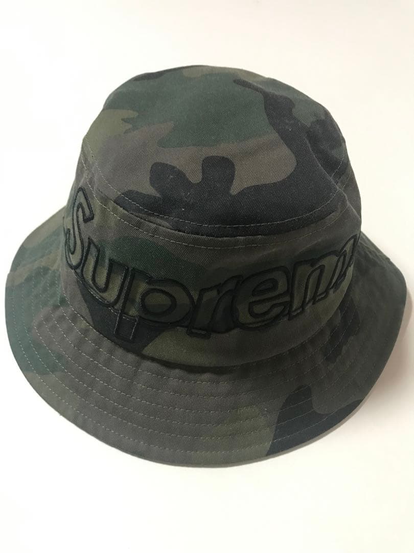 帽子 23ss Supreme Outline Crusher Camo M/L