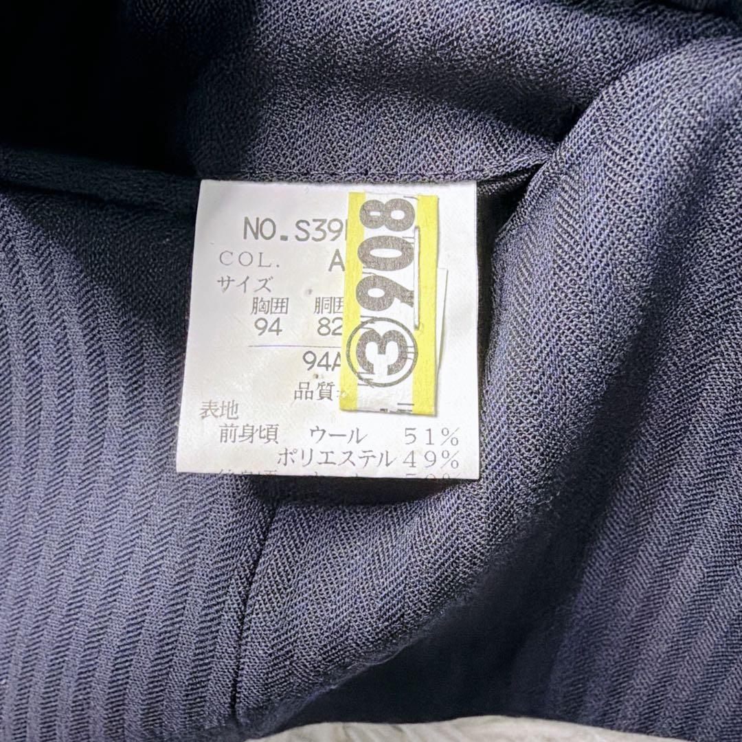 ORIHICA スーツ 3ピース セットアップ ネイビー L