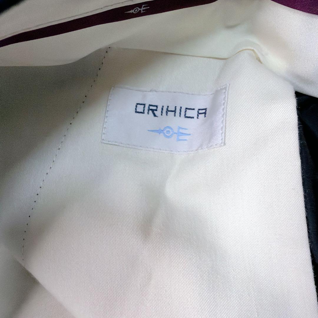 ORIHICA スーツ 3ピース セットアップ ネイビー L