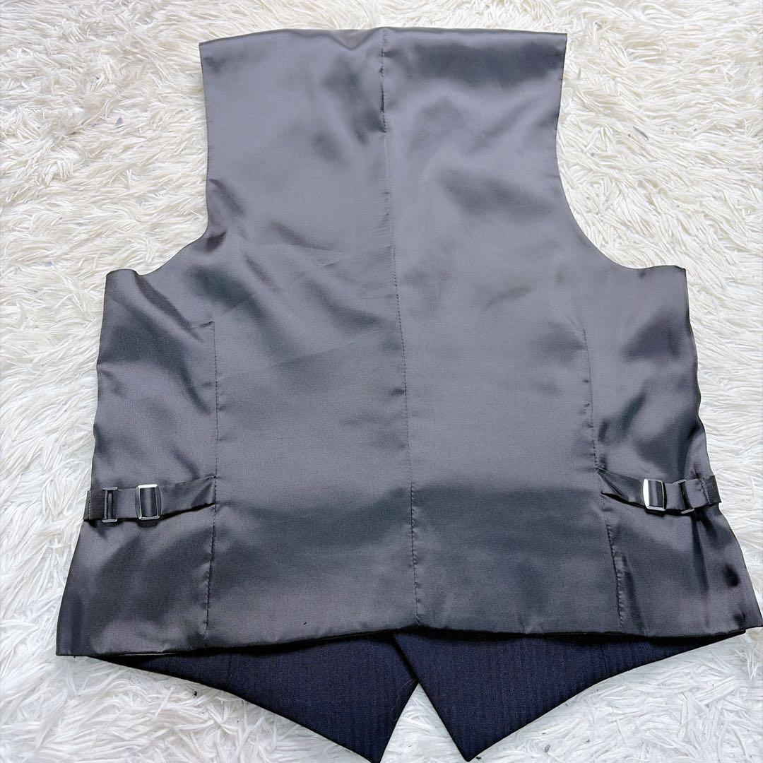 ORIHICA スーツ 3ピース セットアップ ネイビー L