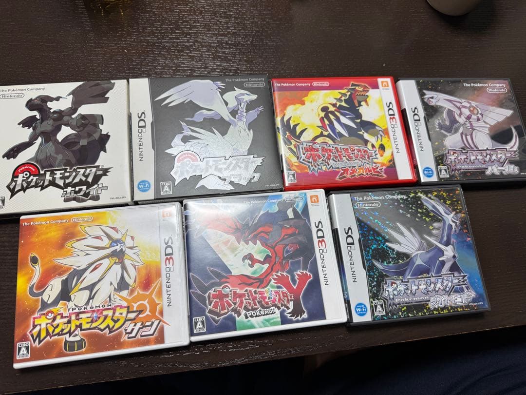 ポケットモンスター ソフト7本セット　DS 3DS