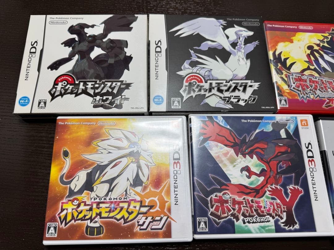 ポケットモンスター ソフト7本セット　DS 3DS