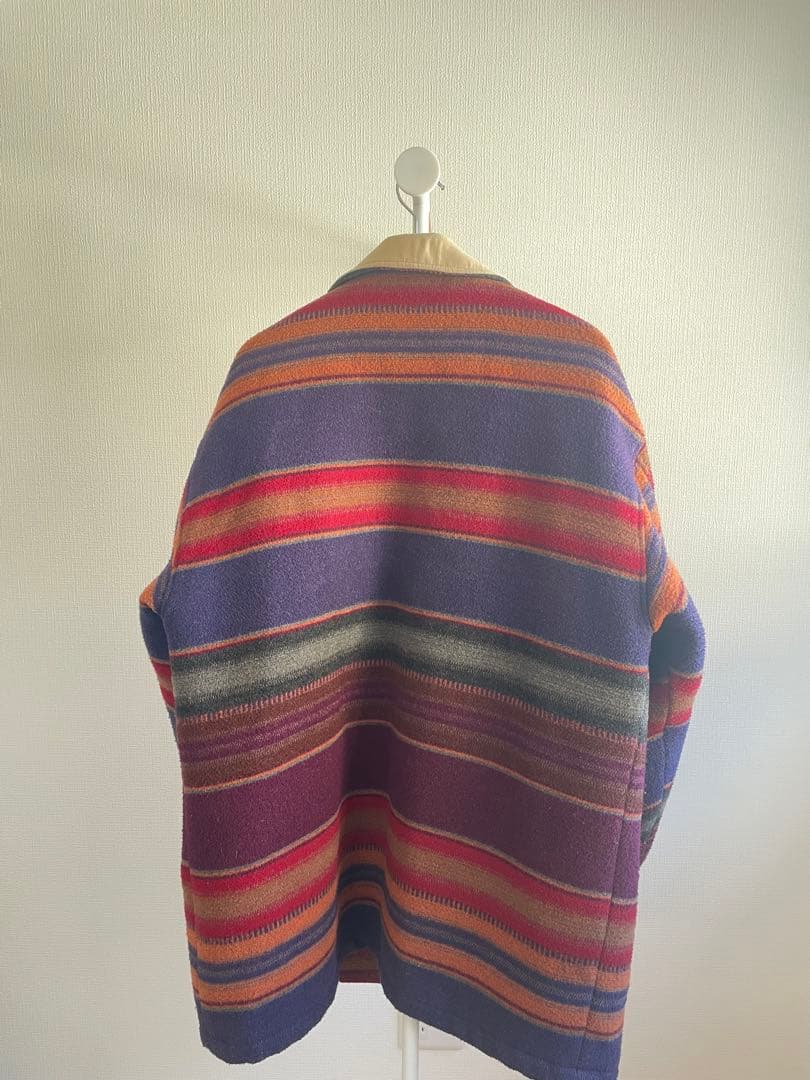 90s teddys ラグジャケット　ネイティブ柄　ポロカントリー