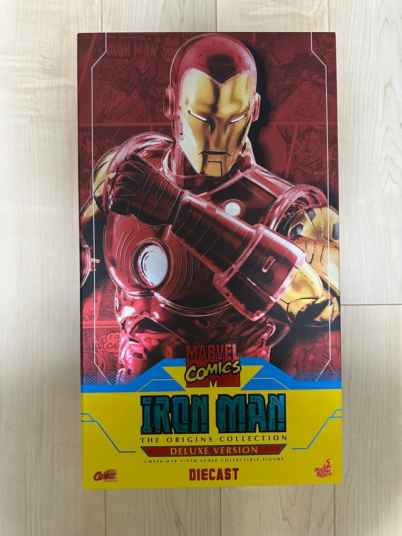 ホットトイズ　アイアンマン　コミックマスターピース　デラックスバージョン