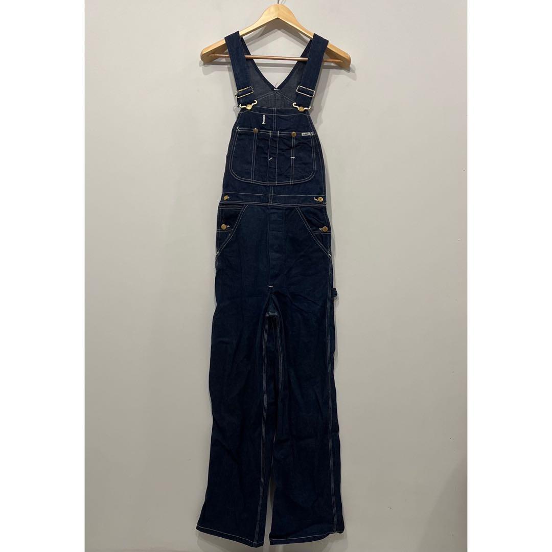 70s デッドストック アメリカ製 LEE デニム オーバーオール ビンテージ