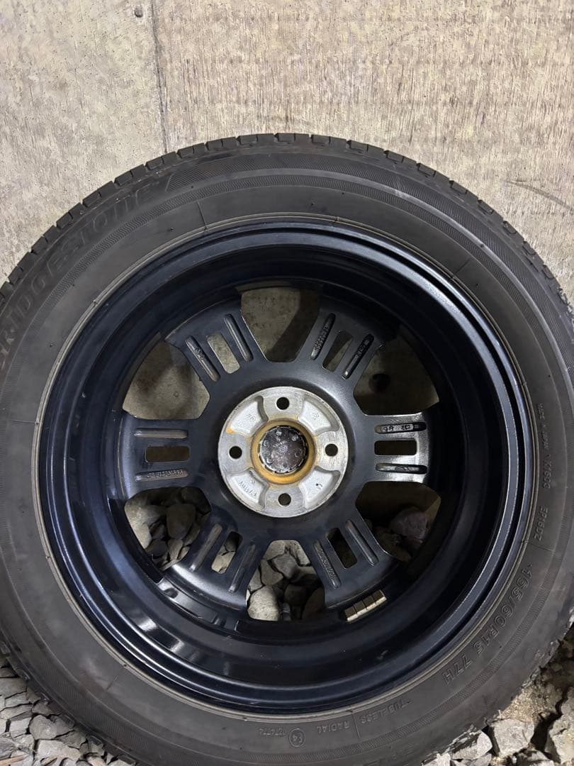 ① 送料込みにしました！　ダイハツ純正アルミホイール　　15インチ　2本のみ
