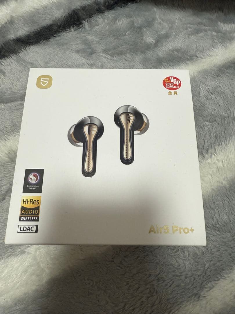 soundpeats Air5 Pro+ ブラック ワイヤレスイヤホン