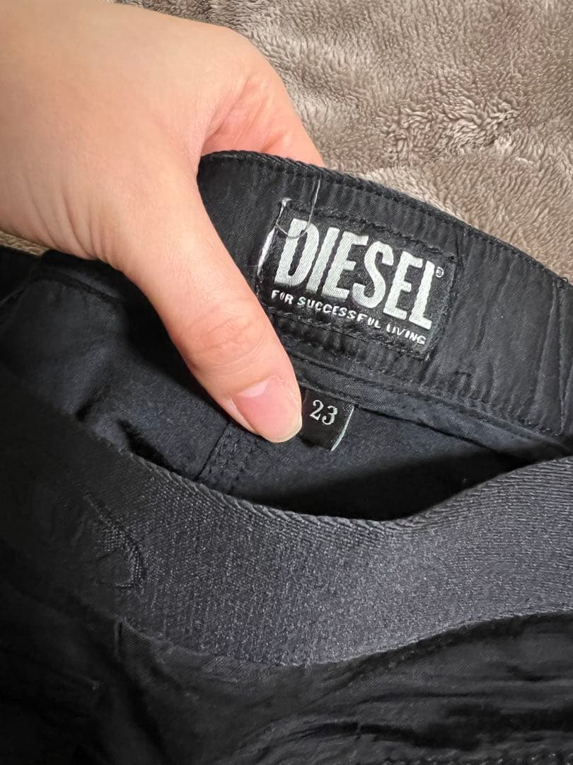 DIESEL レア ブラック カーゴパンツ 23