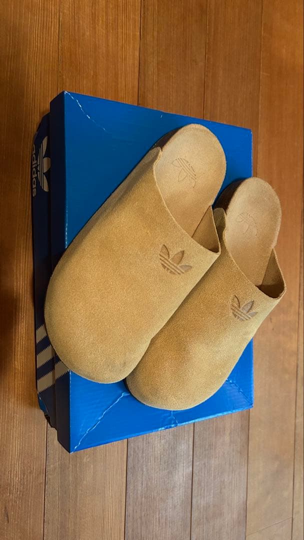 ※韓国限定【Adidas】Adimule Slides サボ サンダル ベージュ
