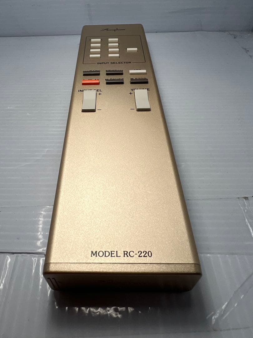 accuphase アキュフェーズ　RC-220 リモコン