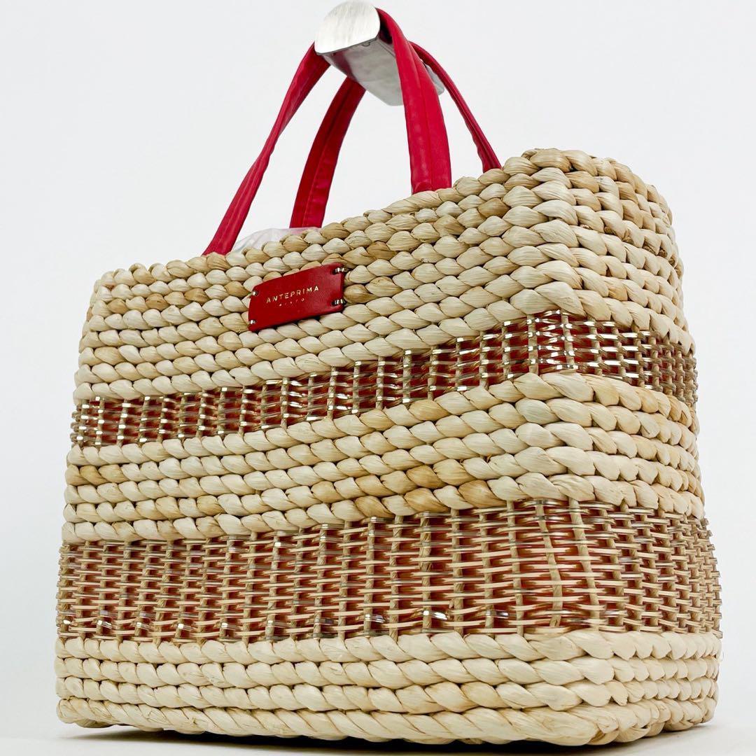 ✨極美品✨アンテプリマ チェストワイヤー ストロー かごバッグ MISTO　春夏
