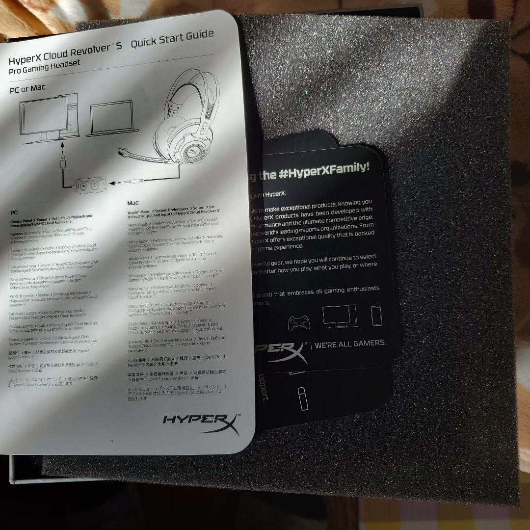 HyperX Cloud Revolver S 有線ヘッドホン