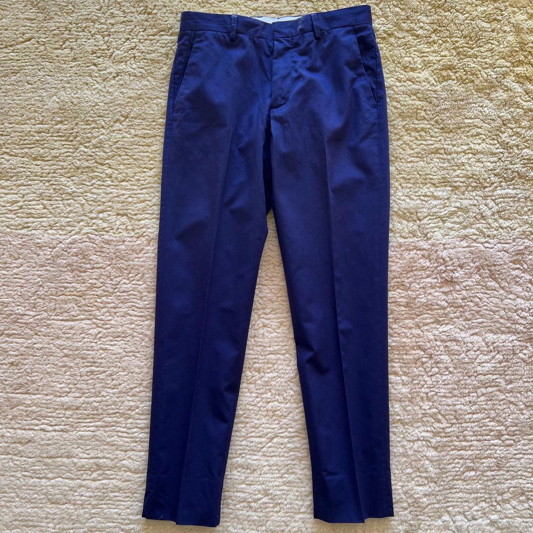 マルジェラ コットン リネン スリム スラックス サイズ44