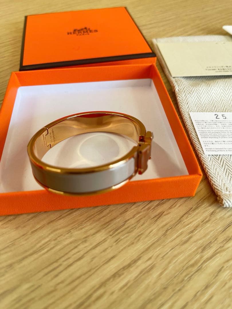 エルメス ブレスレット 《クリックH》 HERMES バングル新品
