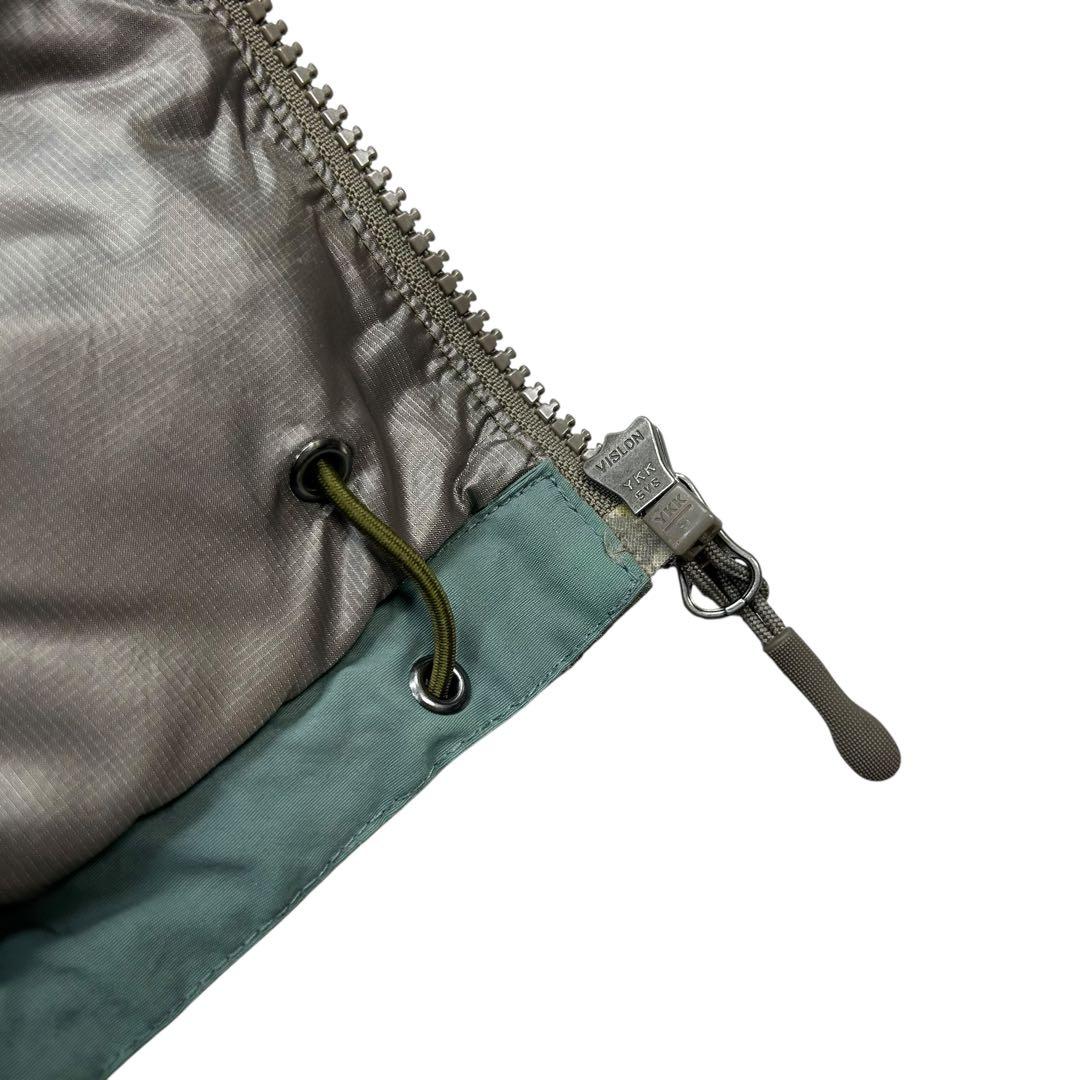 00's Marmot ダウンジャケット ドローコード付き メンズXLベージュ系