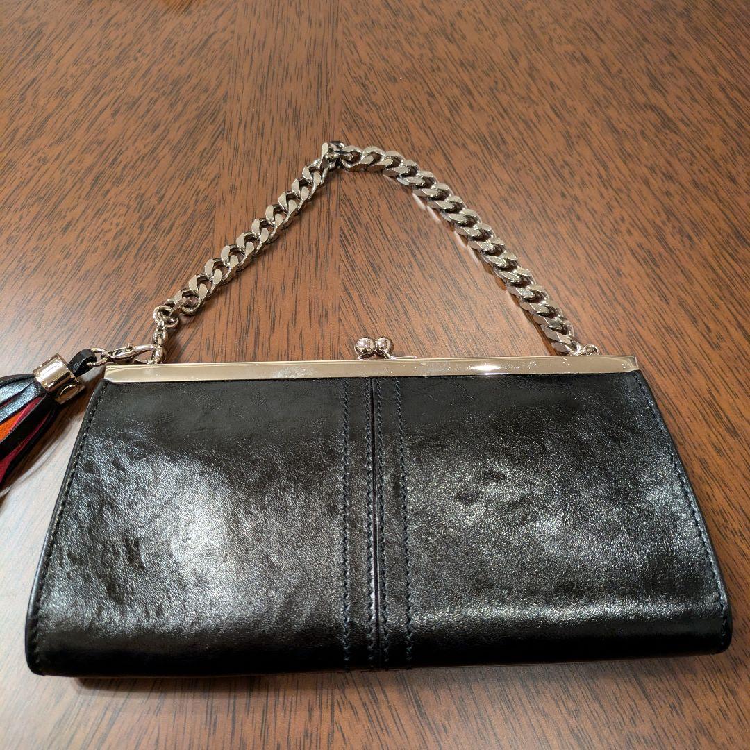 LOEWE ビジュー付きミニバッグ