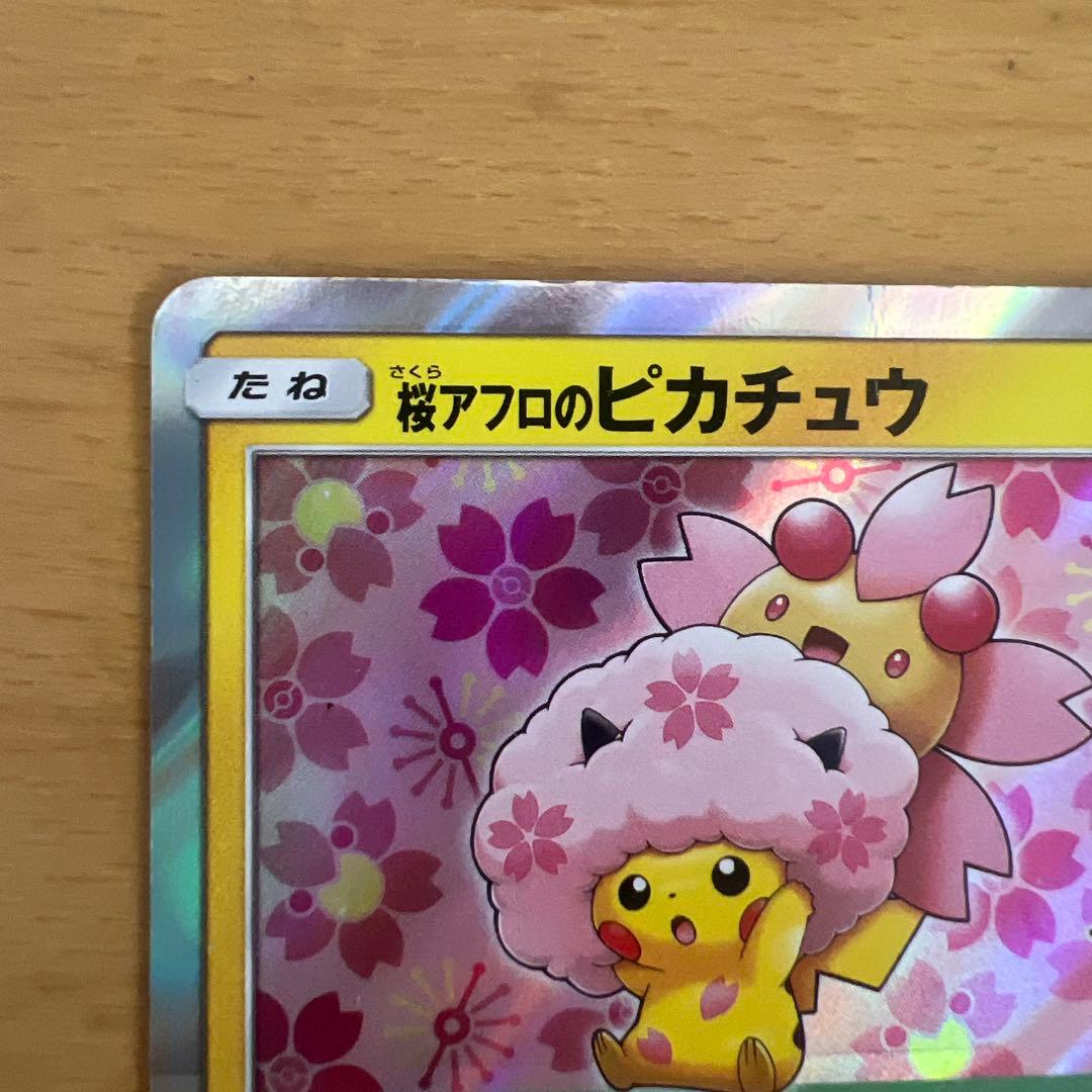 桜アフロのピカチュウ：ポケモンセンタートウキョーDX オープン記念 にほんばれ…