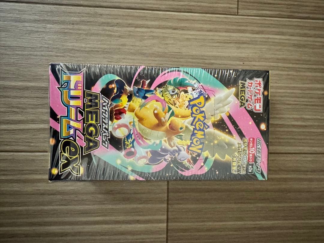 ポケモンカードゲーム MEGA ドリームEX 10パック入り シュリンク付
