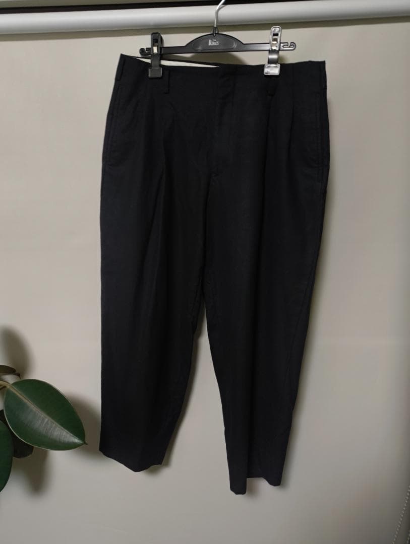 COMME des GARCONS HOMME PLUS 2タックウールパンツ