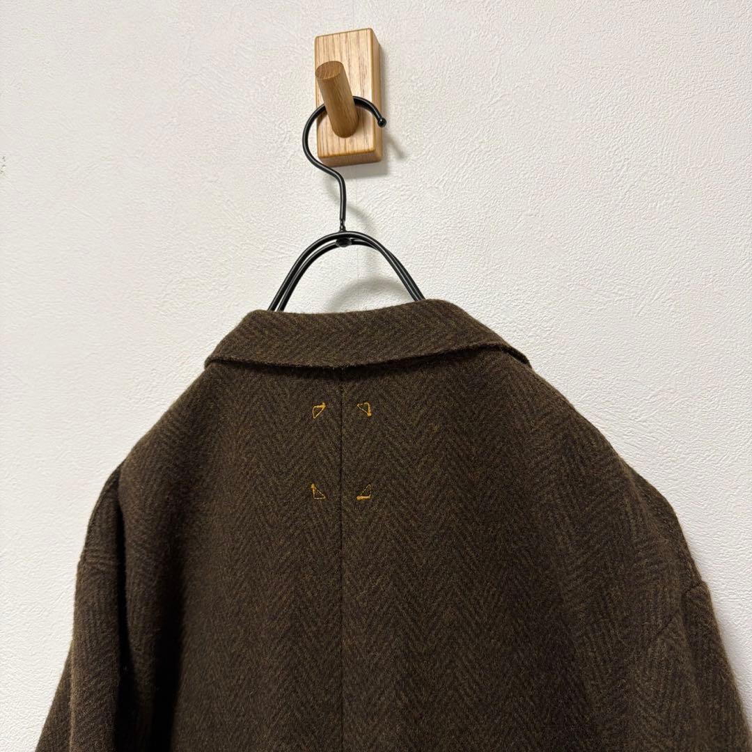 45R ジャージフラノの四角ジャケット