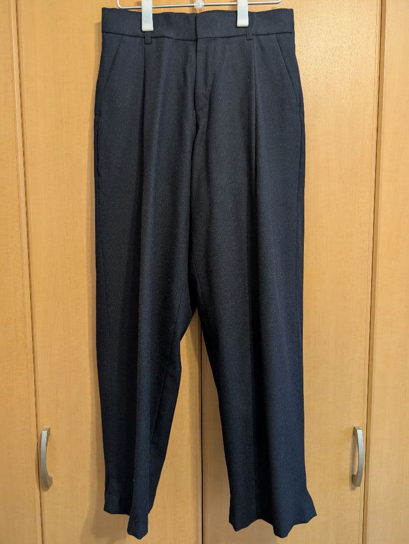 kolor ダークネイビー ワイドスラックス size:1