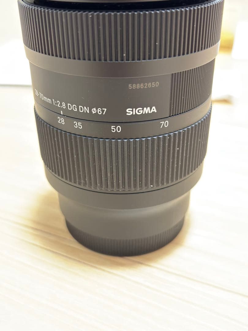 SIGMA 28-70mm F2.8 DG DN 保証期間有り