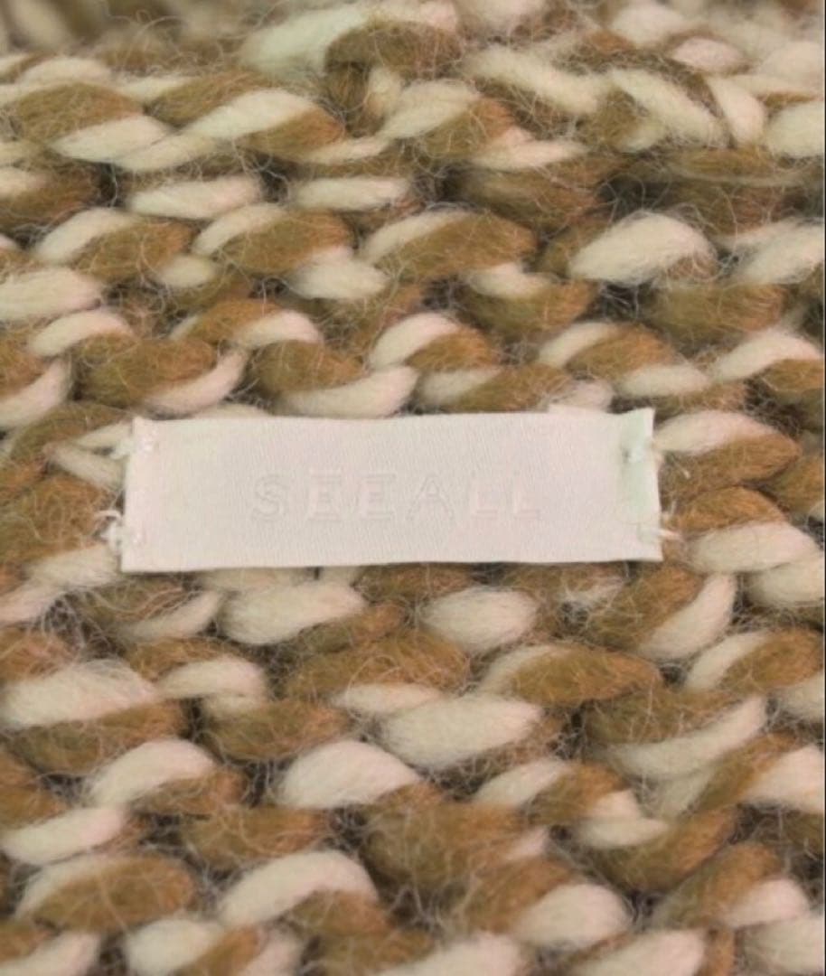 SEEALL オーバーサイズ　カーディガン