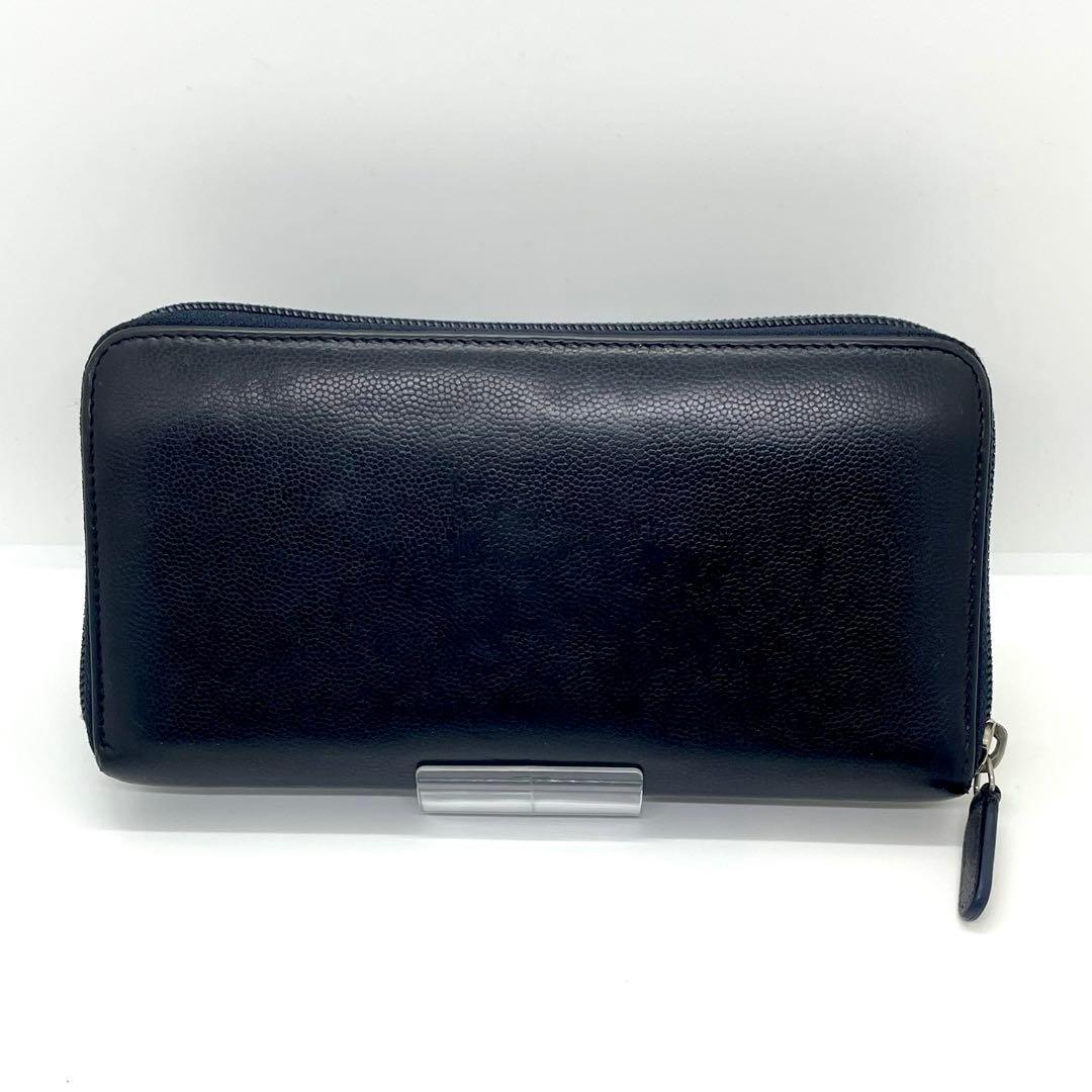 シャネル ラウンドファスナー 長財布