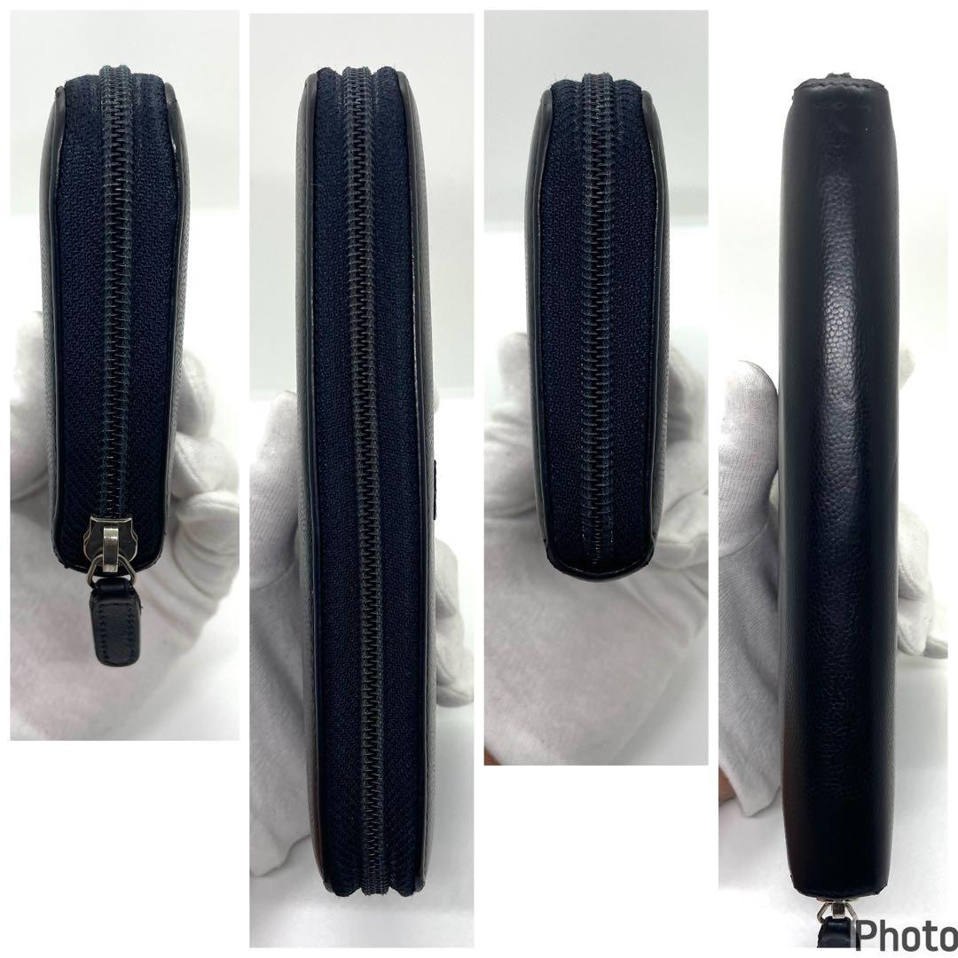 シャネル ラウンドファスナー 長財布