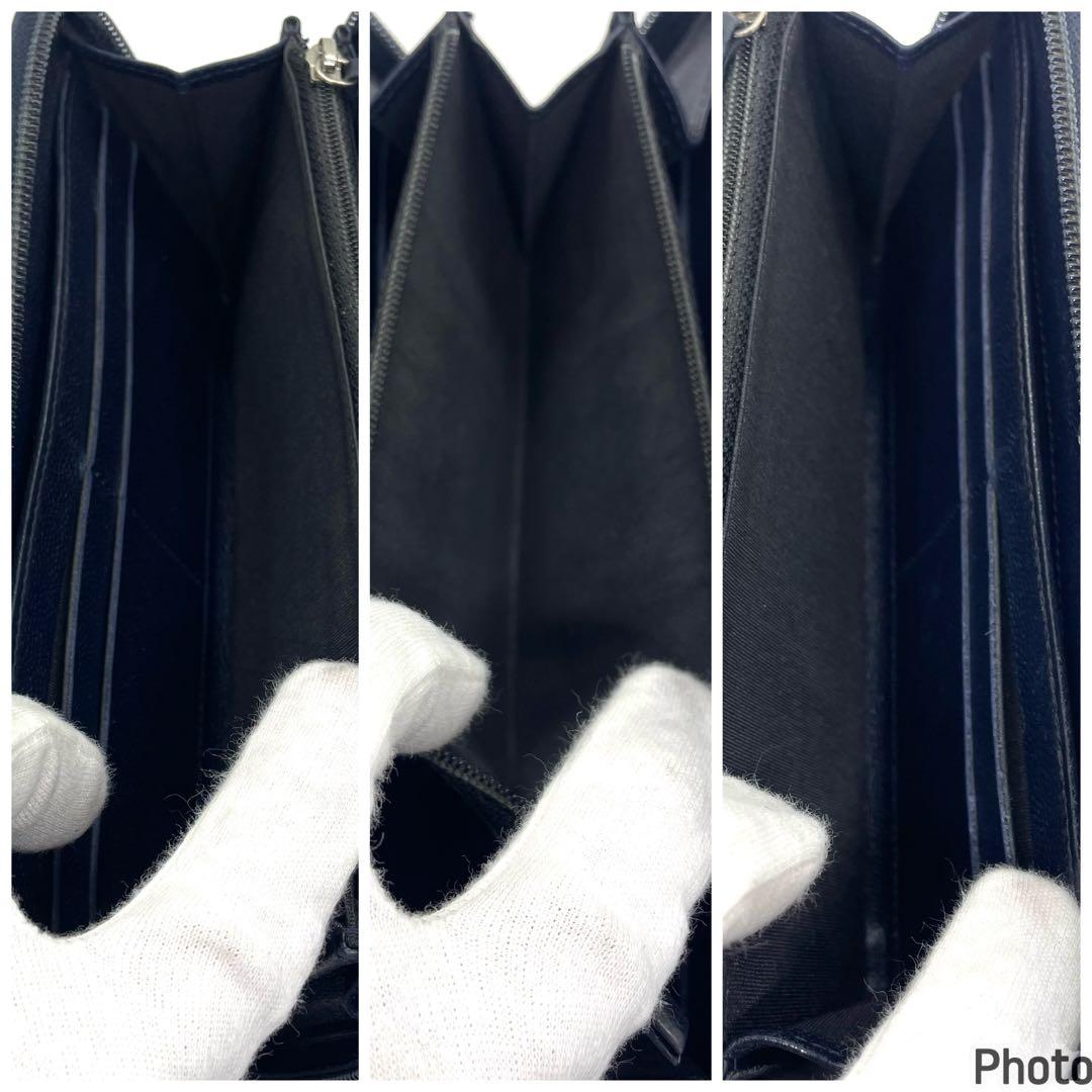 シャネル ラウンドファスナー 長財布