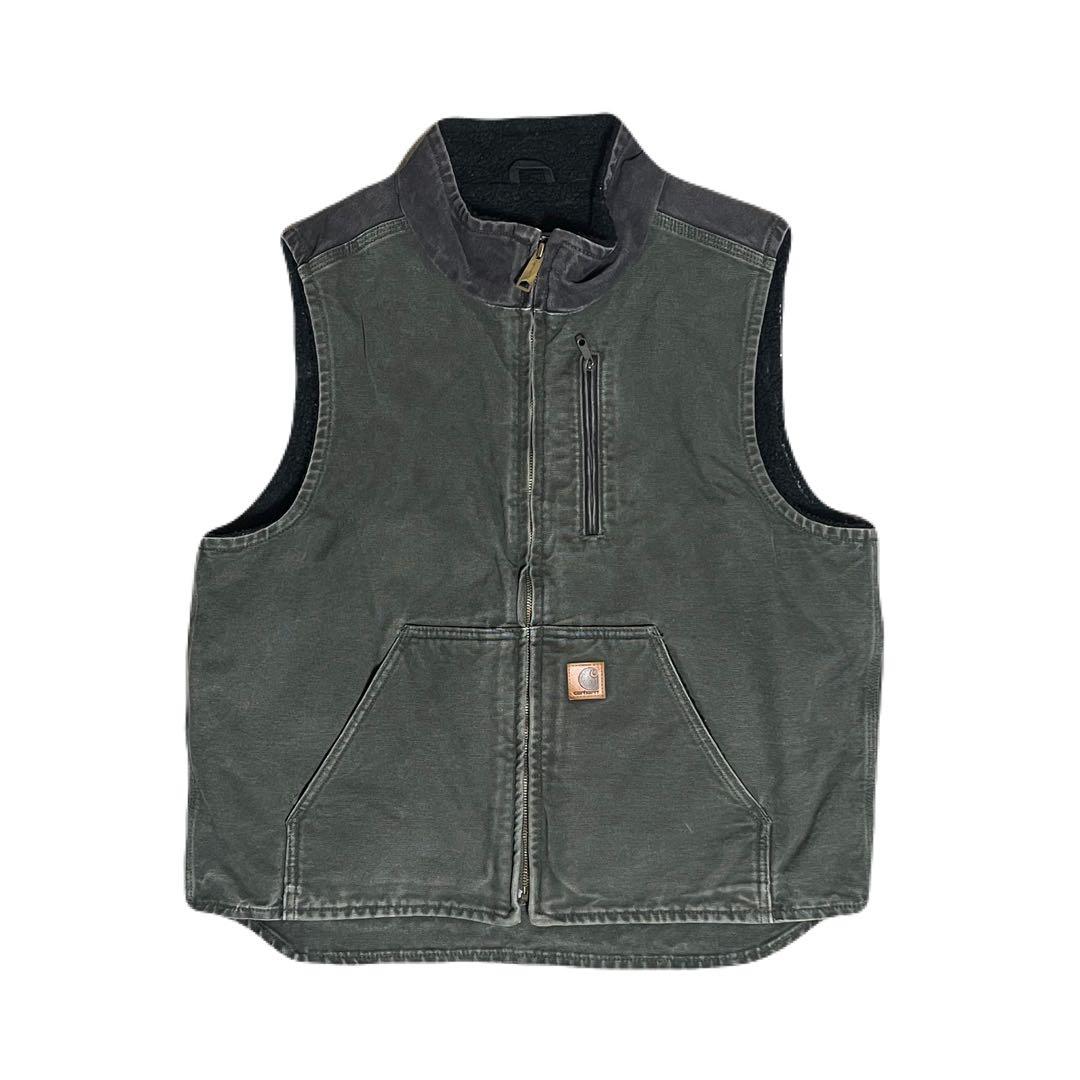 carhartt ダックベスト　ツートンカラー