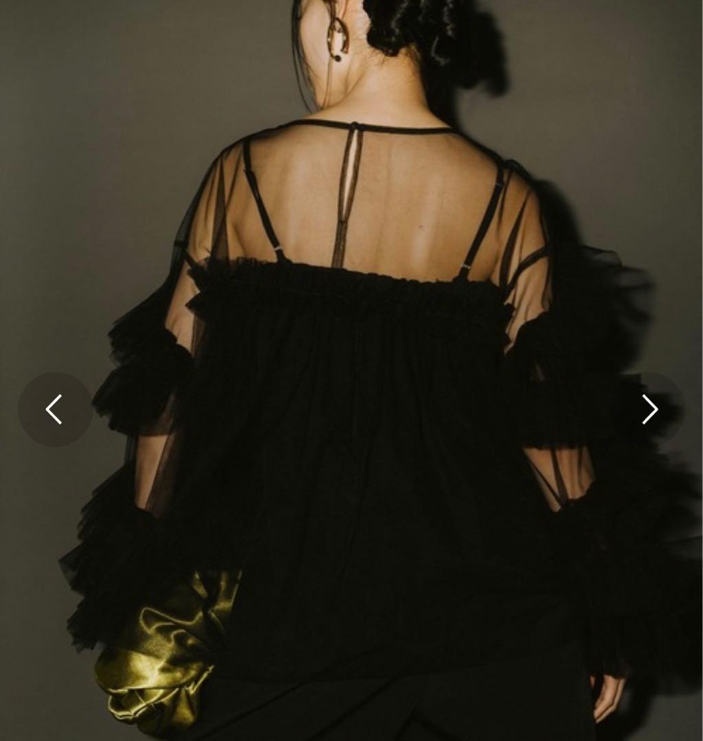 み*ね様 ☆ANDRESD ☆フリルデザイン パーティードレス