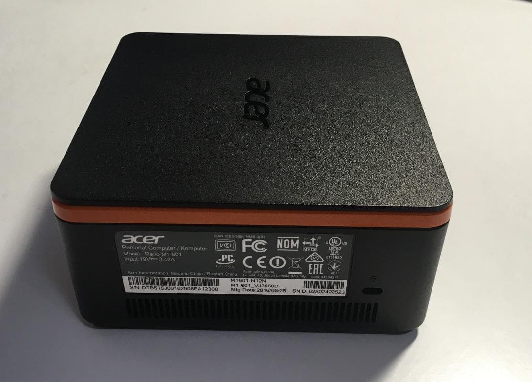 ミニPC acer Revo M1-601 Windows11