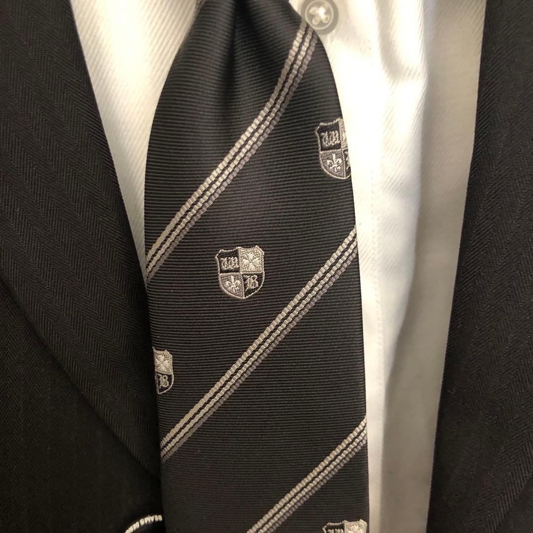 黒　男の子　スーツ130