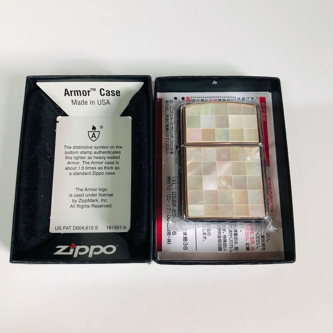 l*j様 非売品Lark アーマZIPPO シェルプレート張りZIPPO