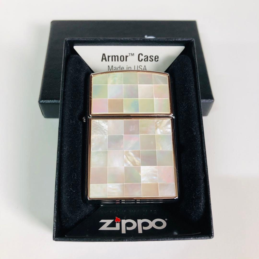 l*j様 非売品Lark アーマZIPPO シェルプレート張りZIPPO