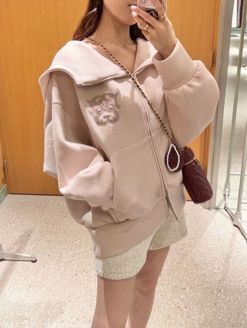 snidel スナイデル ボリュームパーカー