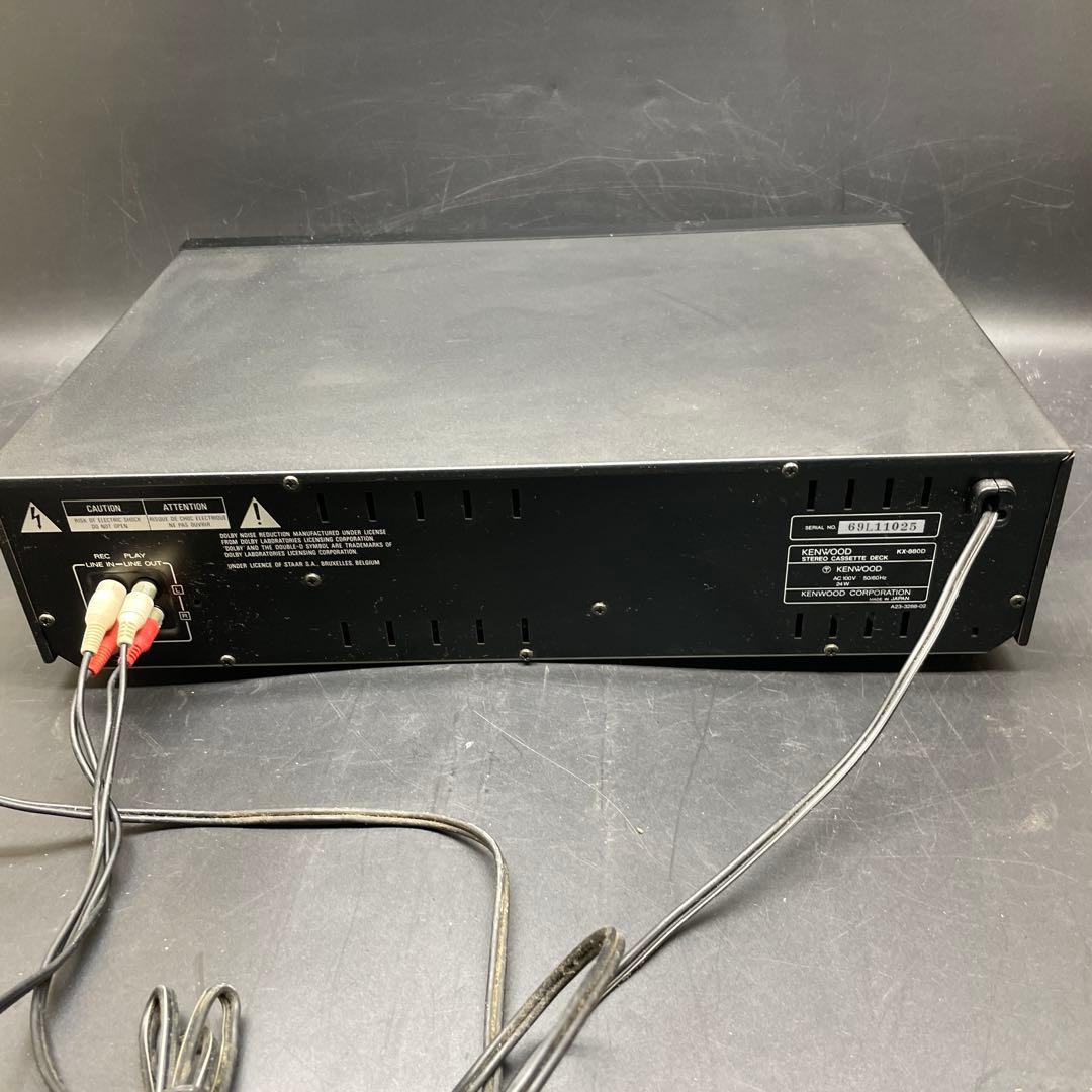 希少　ケンウッドカセットデッキ KX－880D