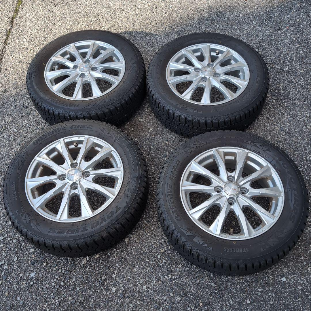 たろうた185/65/15TOYOOBSERVEGIZ2スタッド2022年