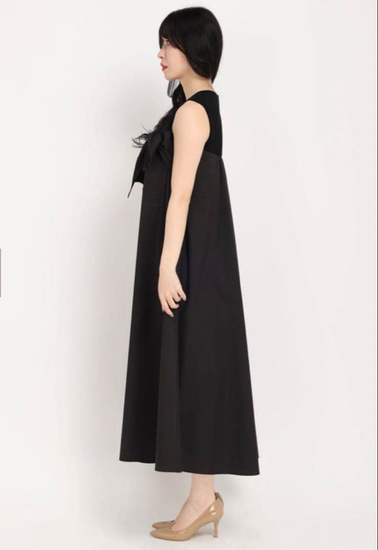 【新品】STRAWBERRY-FIELDS ビックリボンドッキングワンピース