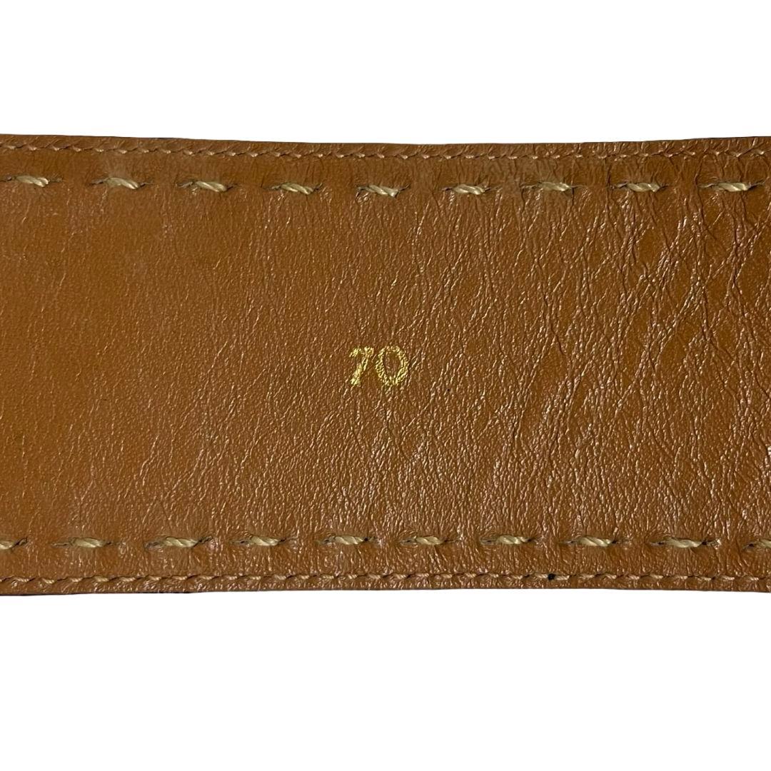 【 激レア☆ 】 セリーヌ　スターボール　バックル　ゴールド　レザー　ベルト